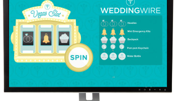 Virtual Slot Machine for Trade Show