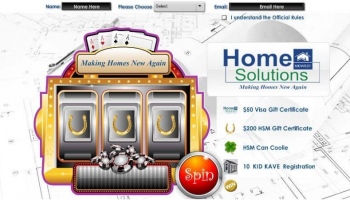 Slots Game used in marketing event for business